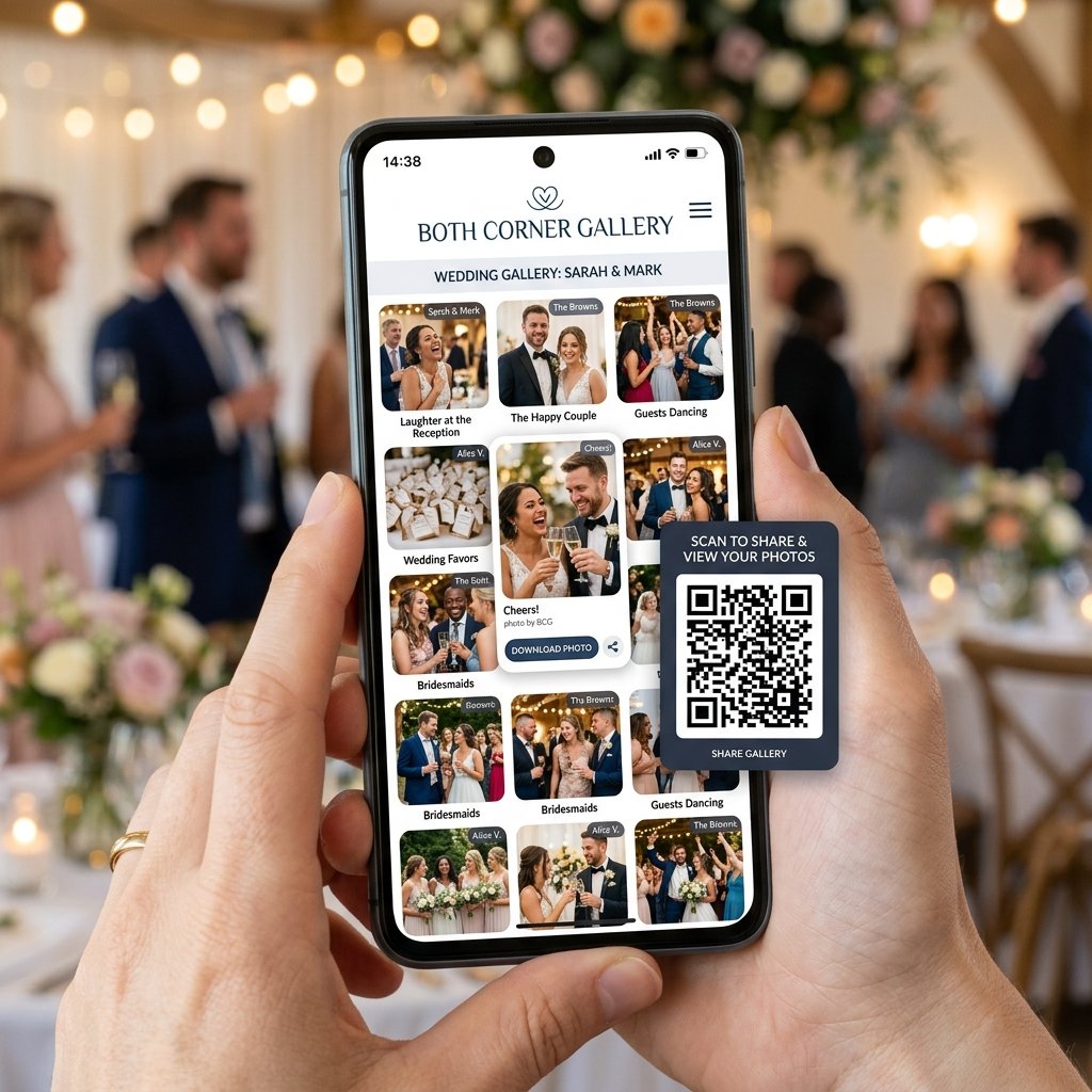 Cloud Sharing Gallery Mobile Screen View